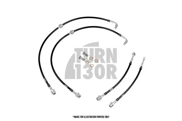 Goodridge Braided Brake Hose Lines Kit Audi RS4 B7