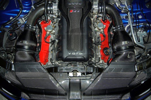 Eventuri Carbon Fiber Slam Panel Cover for Audi RS4 B8